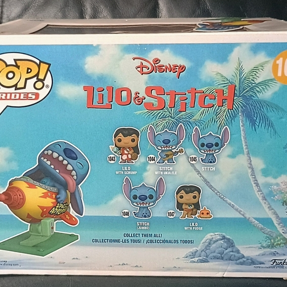New in box 💥POP! Rides Disney's Stitch in Rocket #102💥 Collectible Figurine - Picture 9 of 11